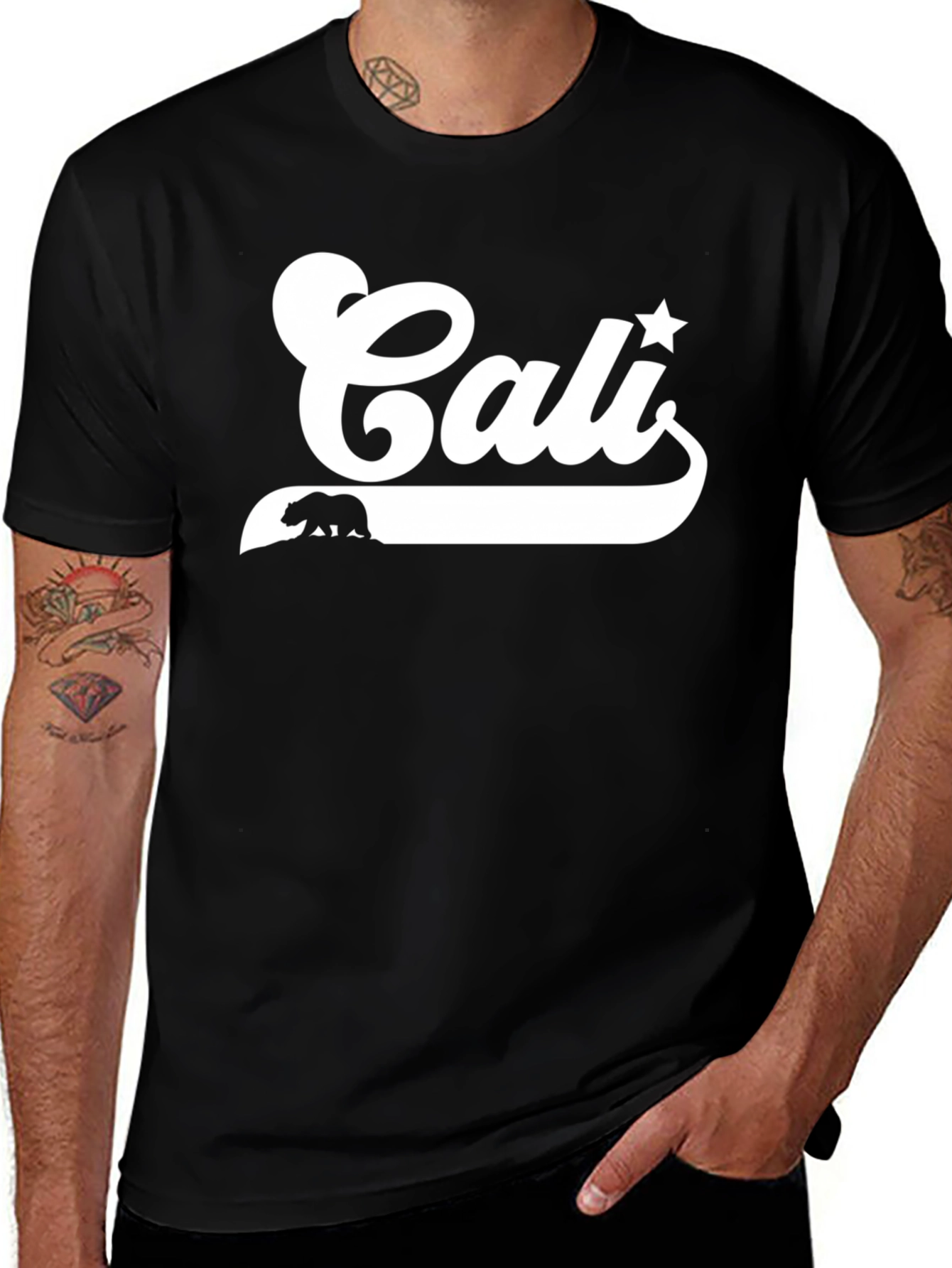 Variant 11 of Cali Bear Graphic T-Shirt - California Love