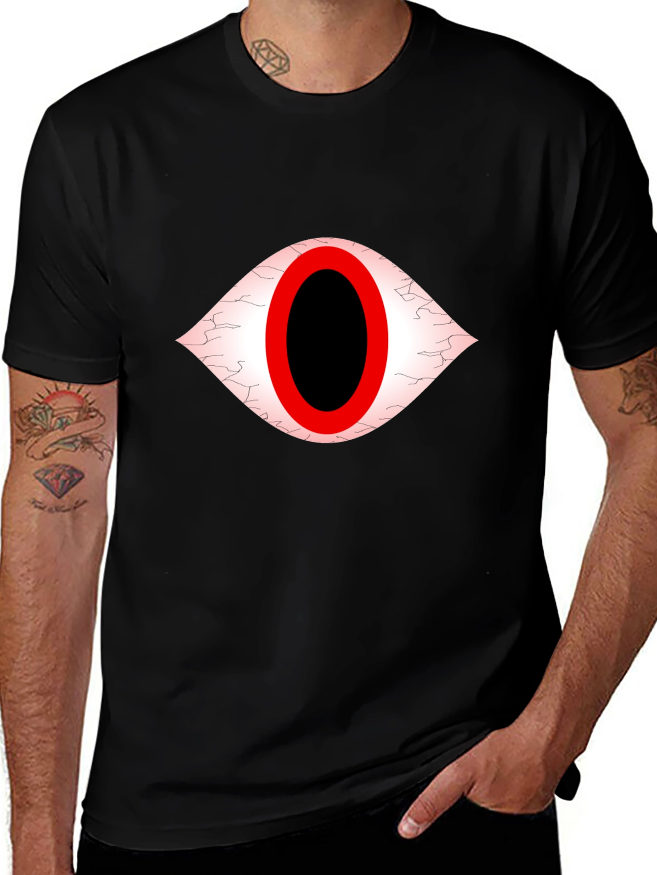Black Eye See You Graphic Tee - Black main image