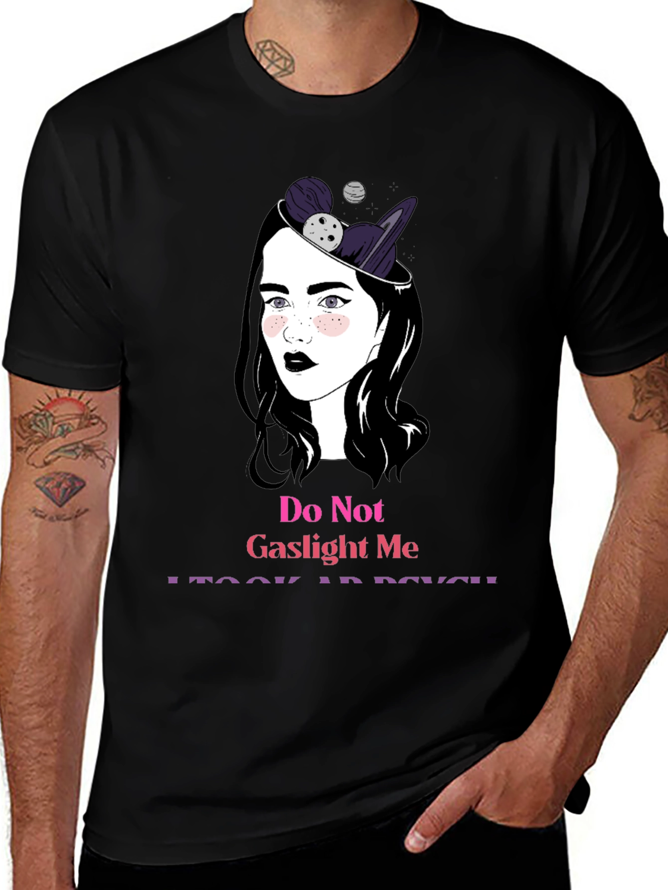Variant 24 of Do Not Gaslight Me - Psychology Inspired Graphic Tee
