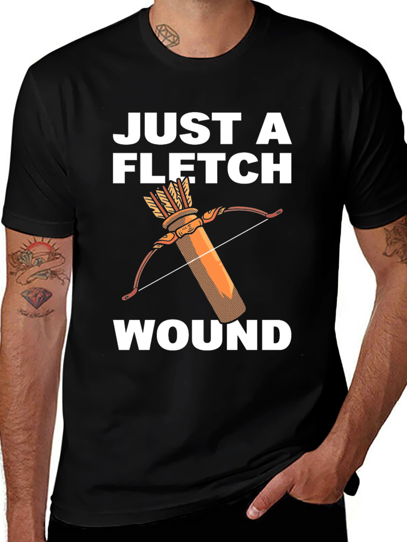 Variant 5 of Just a Fletch Wound T-Shirt