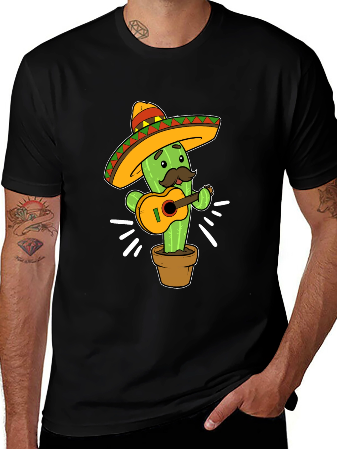 Variant 18 of Cactus Mariachi T-Shirt