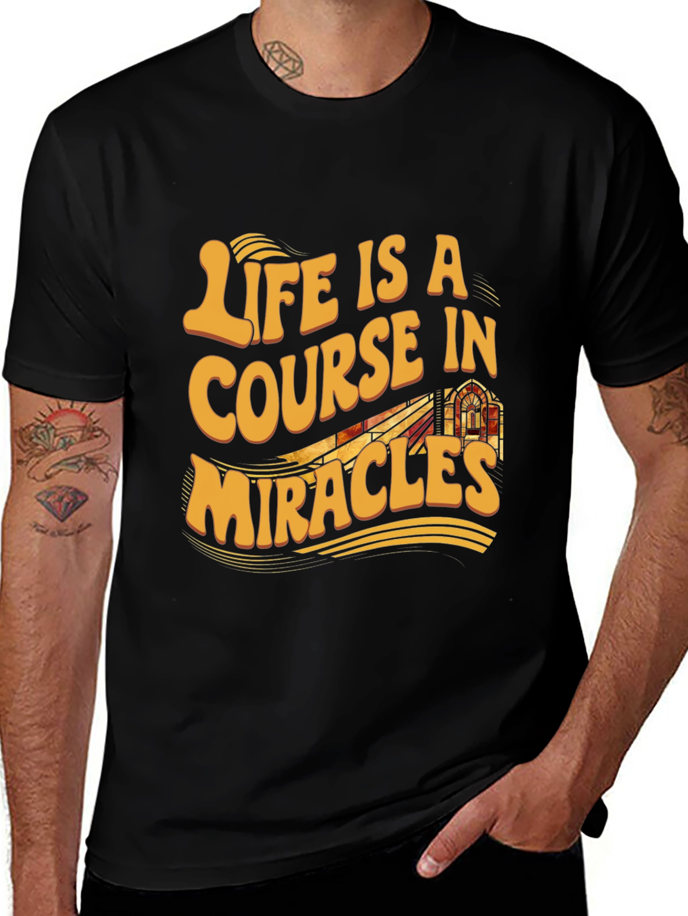 Variant 8 of Life is a Course in Miracles Graphic Tee