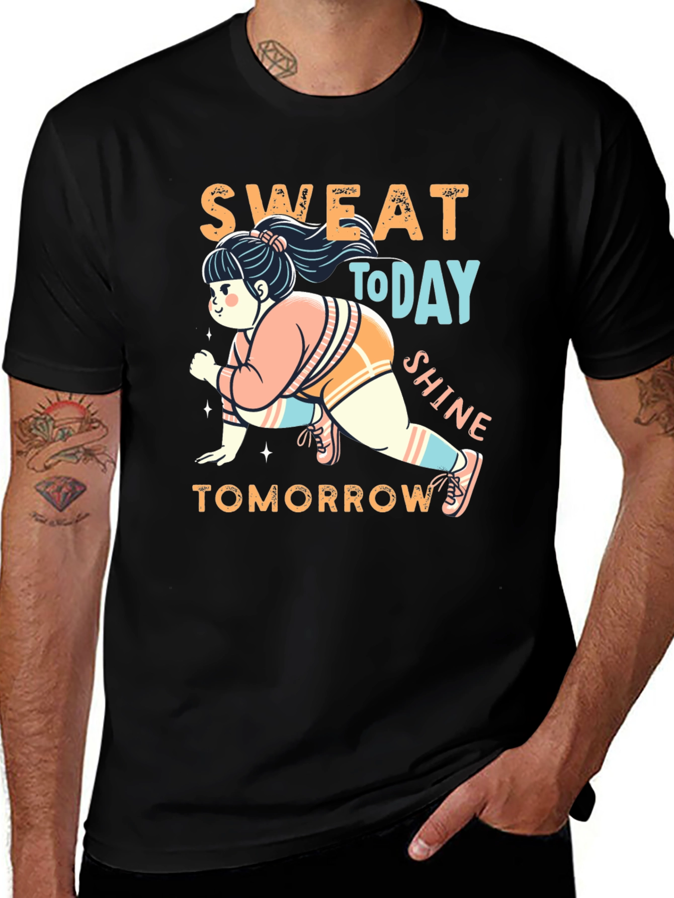 Sweat Today Shine Tomorrow T-Shirt