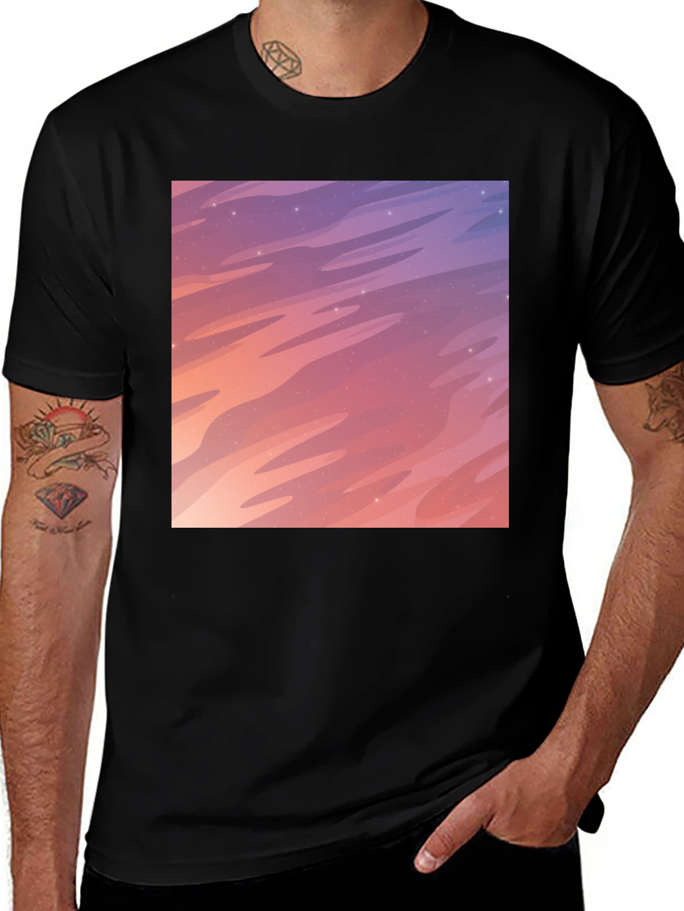 Sunset Sky T-Shirt - Stylish Graphic Tee