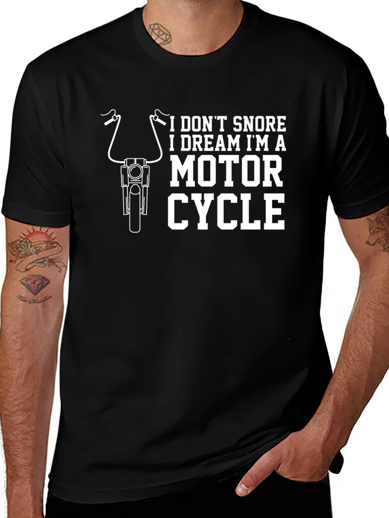 Variant 9 of Motorcycle Dream T-Shirt - Funny Biker Tee