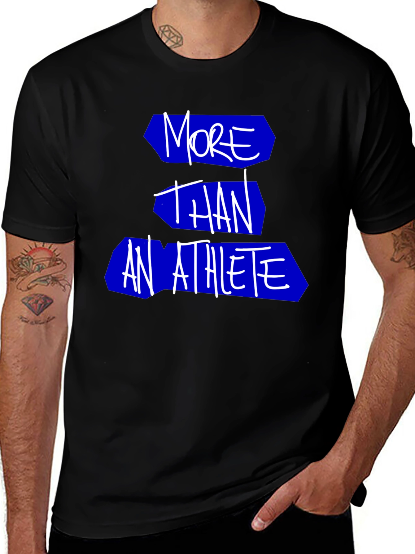 Variant 28 of More Than An Athlete Graphic Tee