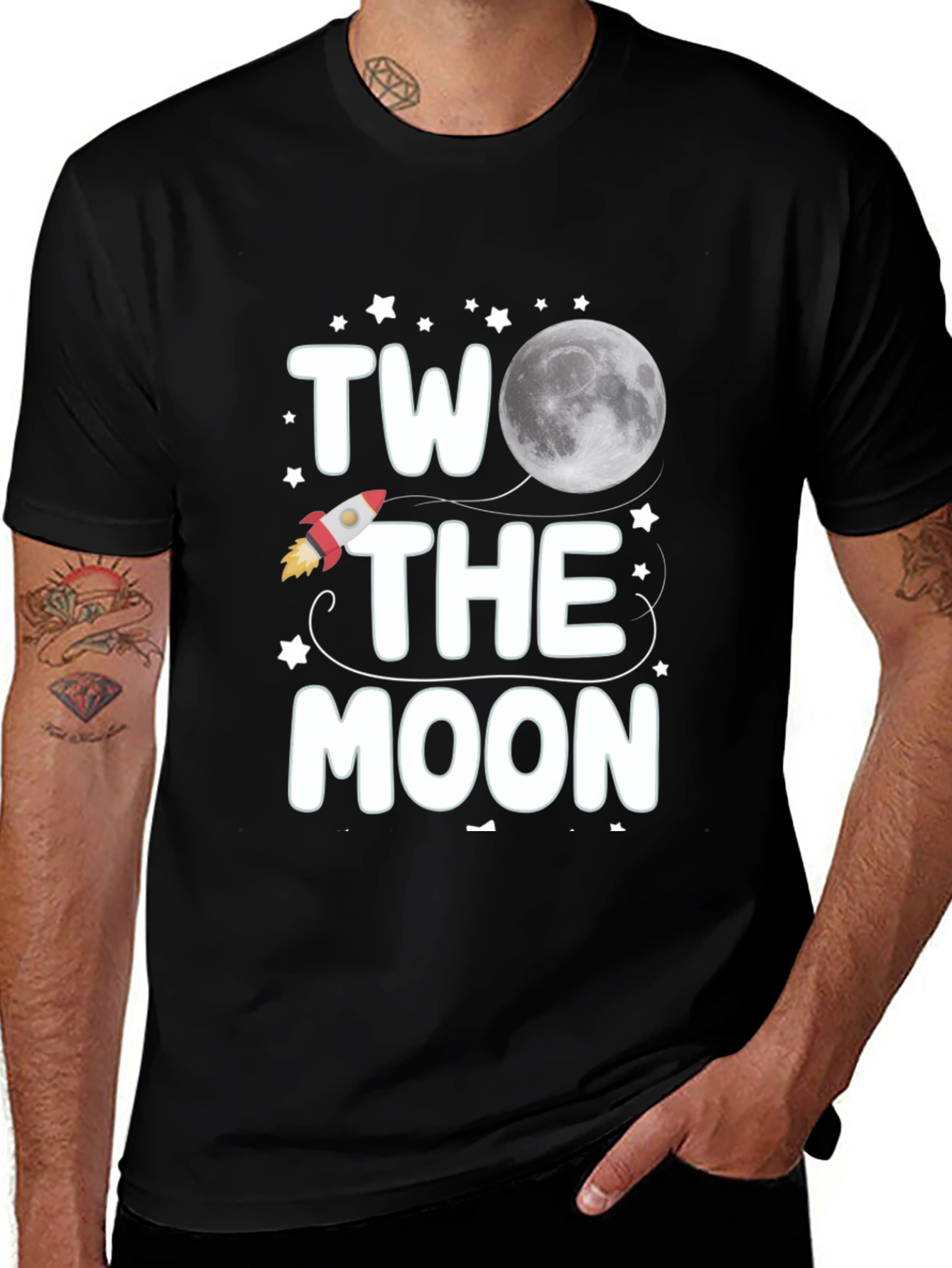 Two the Moon Graphic T-Shirt