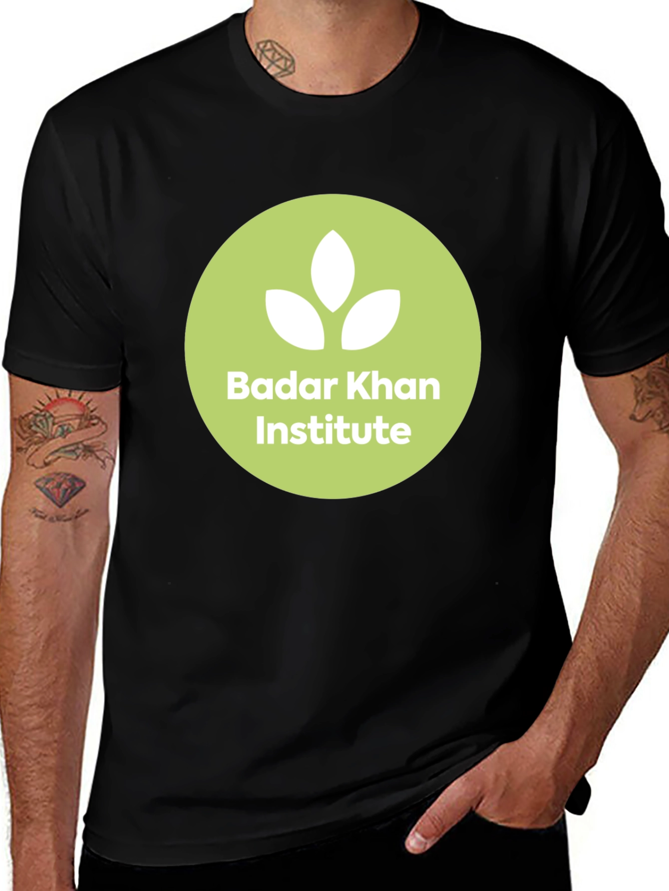Badar Khan Institute Black T-Shirt