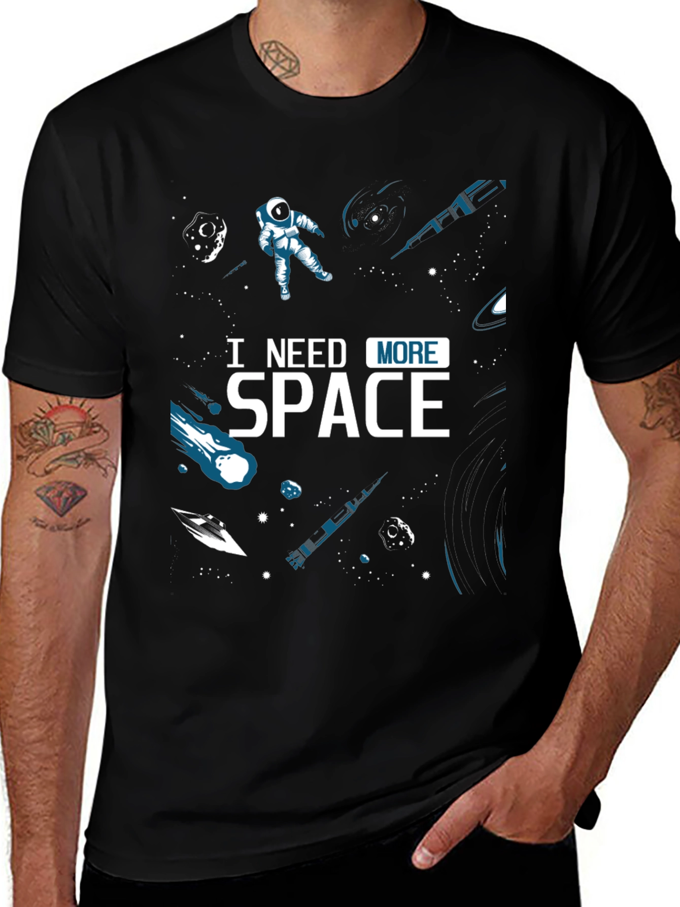 Variant 23 of I Need More Space T-Shirt