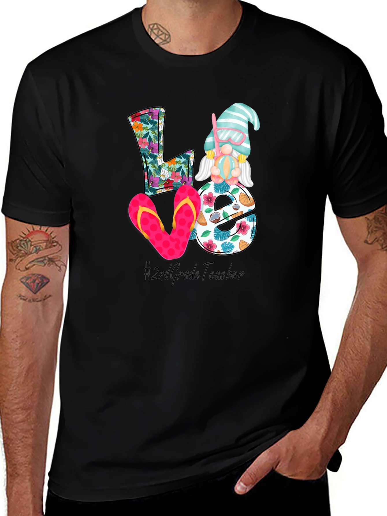 Variant 14 of Love 2nd Grade Teacher Summer T-Shirt