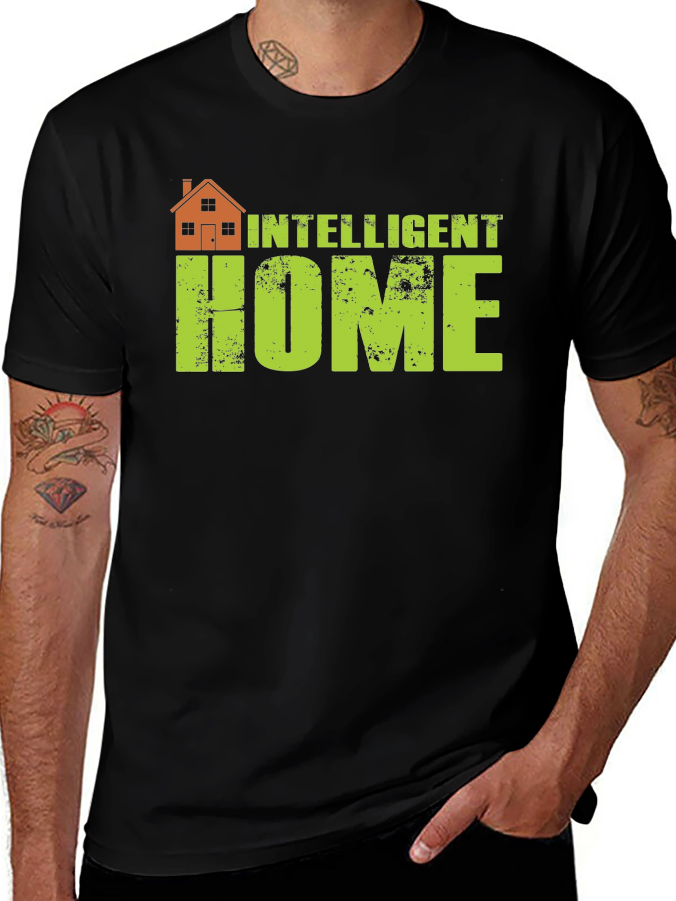 Variant 26 of Intelligent Home T-Shirt - Smart Home Tee