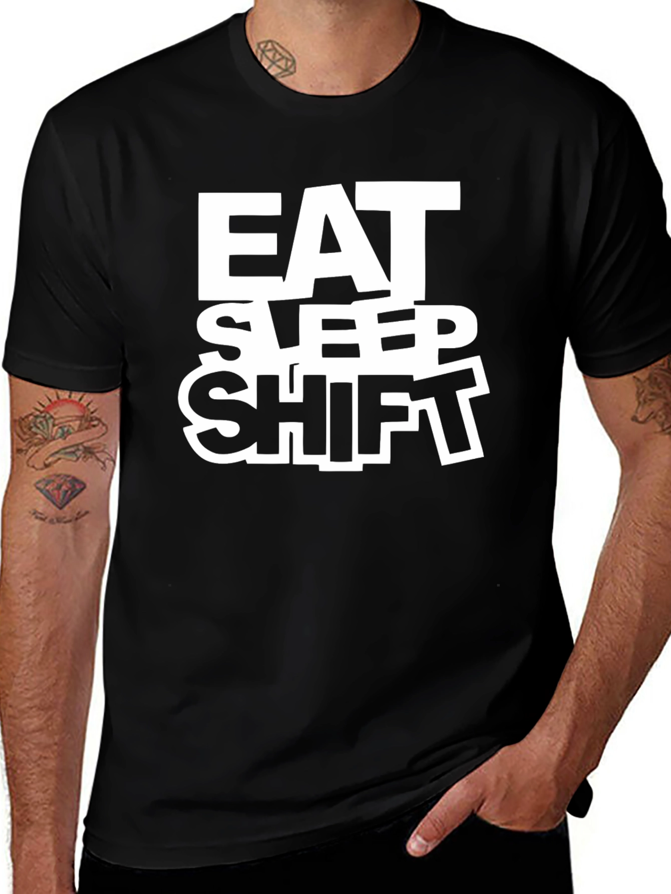Variant 17 of Eat Sleep Shift T-Shirt