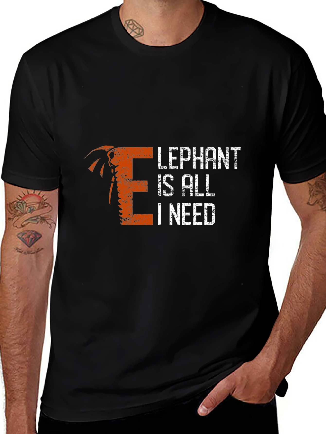 Variant 20 of Elephant Lover T-Shirt - All I Need