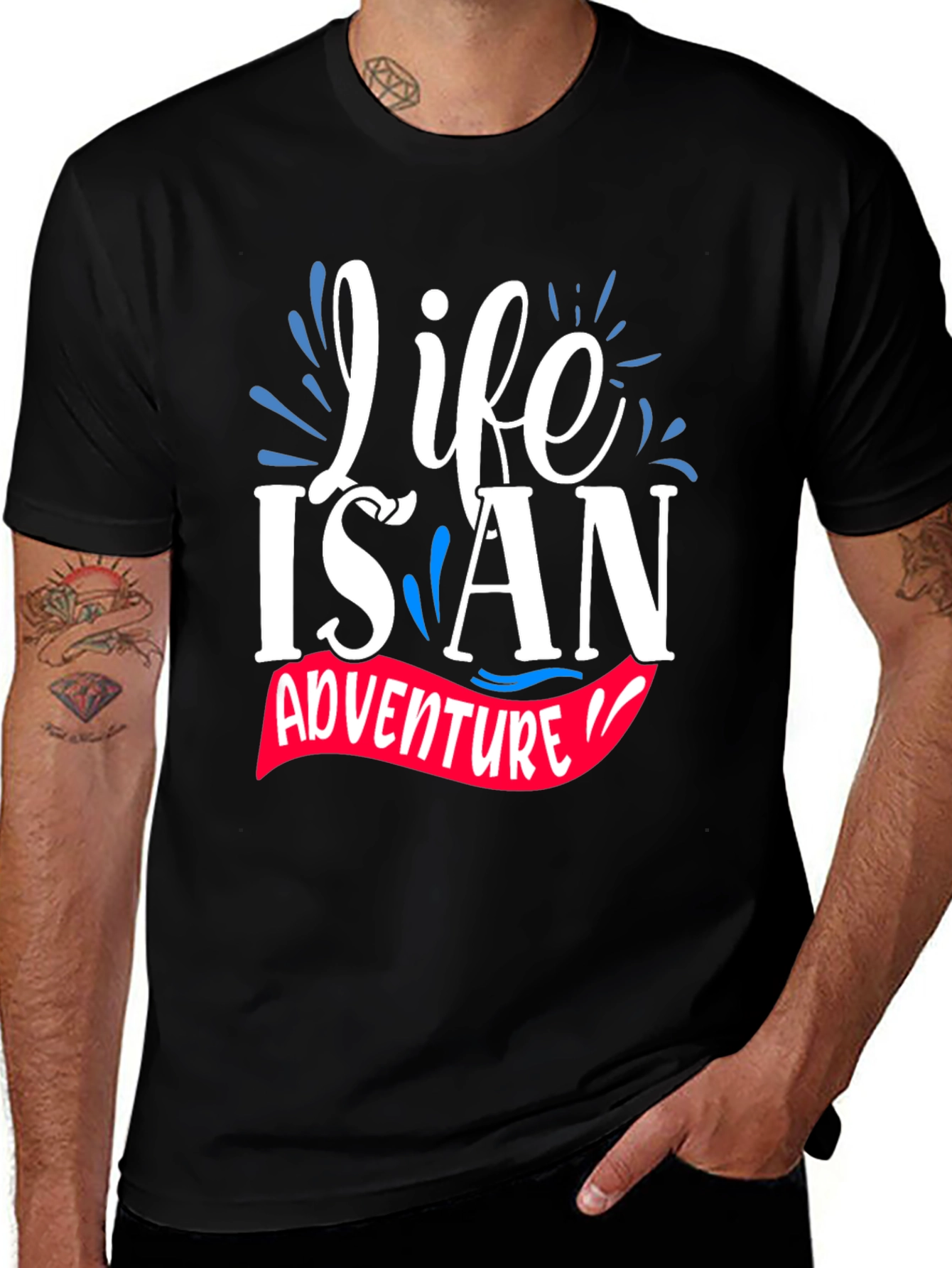 Variant 10 of Life is an Adventure Graphic Tee
