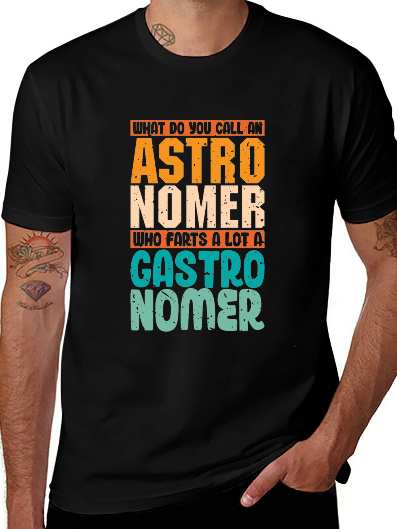 Variant 25 of Astronomer Gastro Humor Graphic T-Shirt