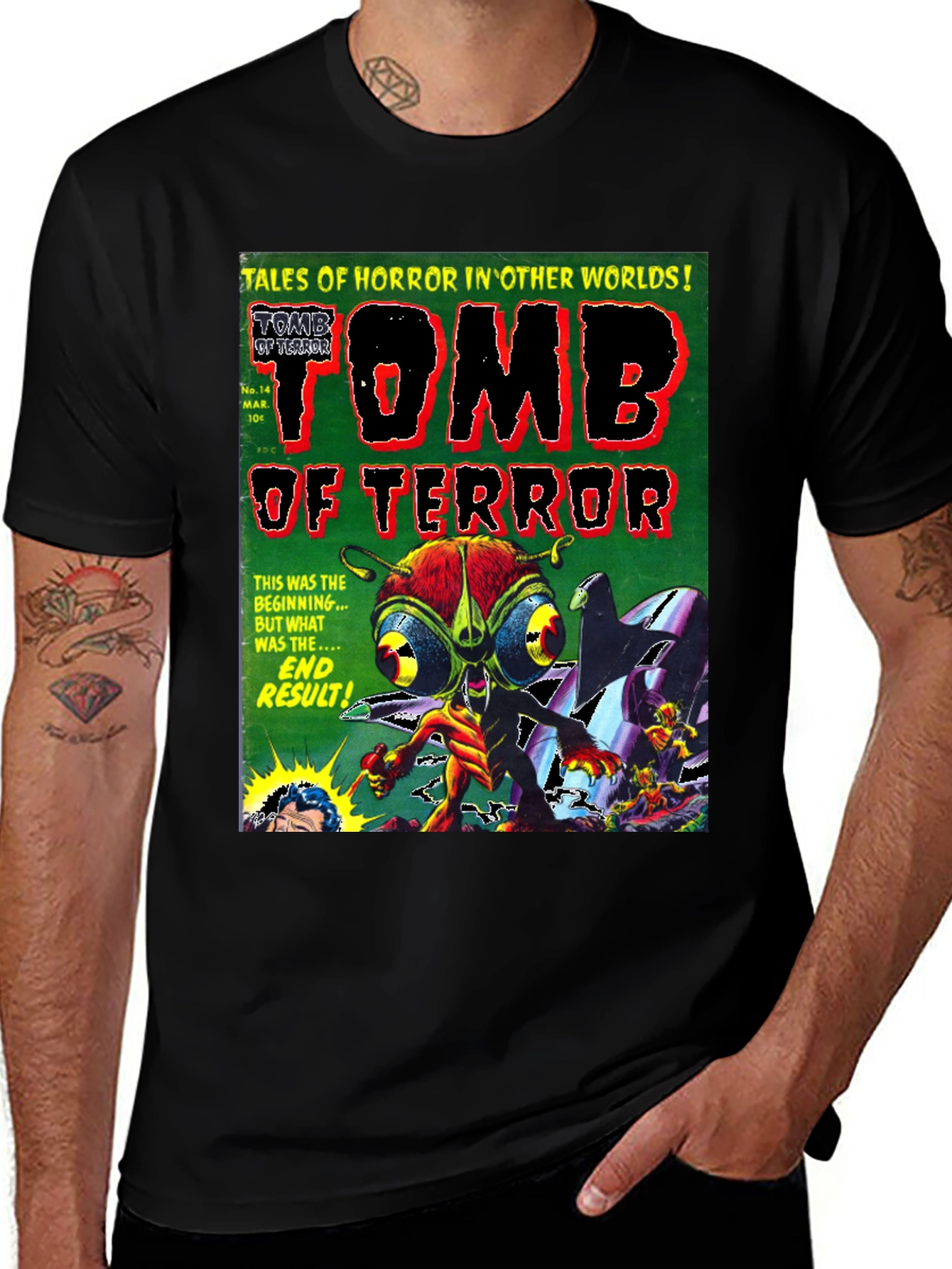 Tomb of Terror Comic Book Cover T-Shirt