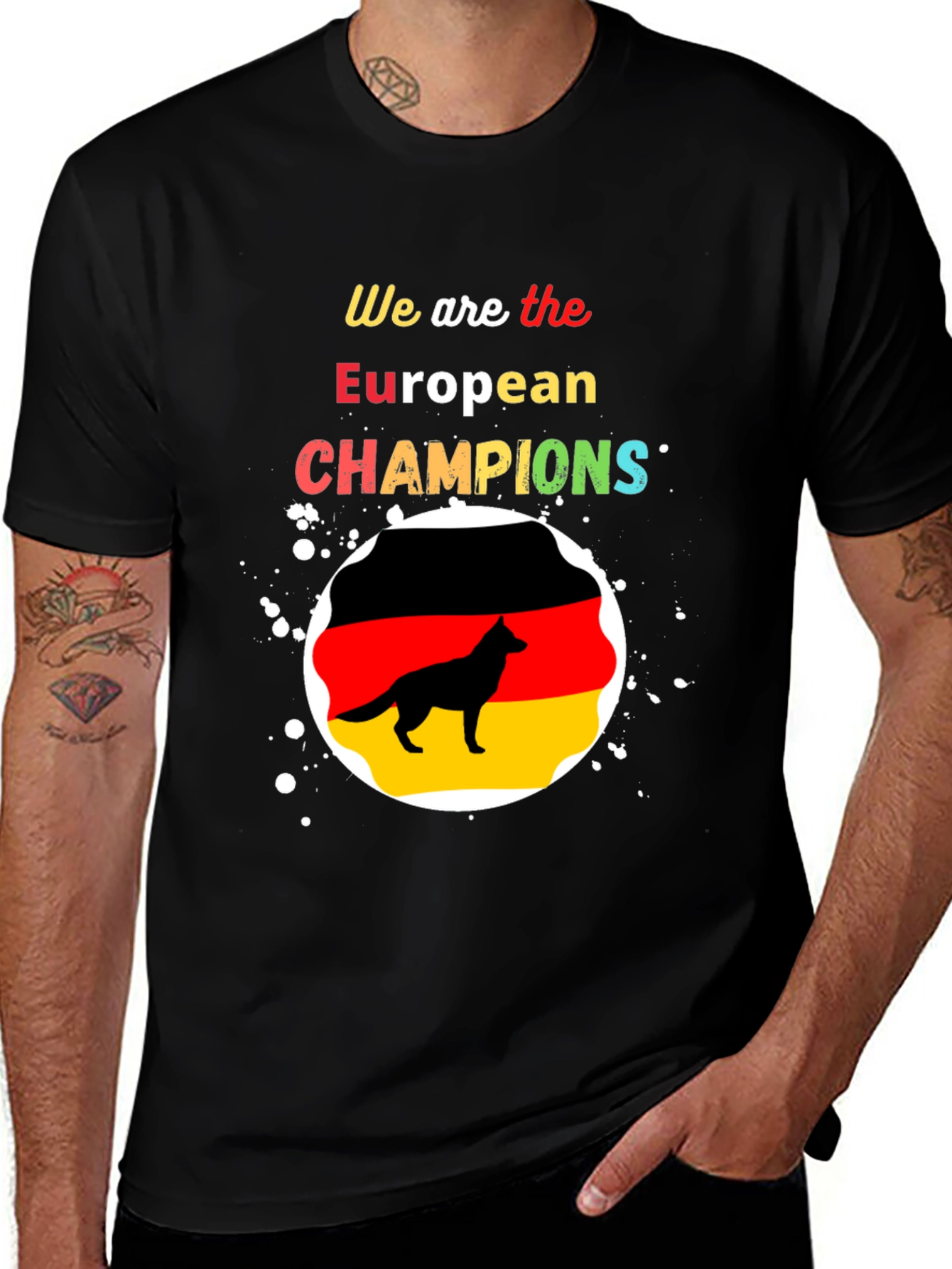 European Champions Dog Tee
