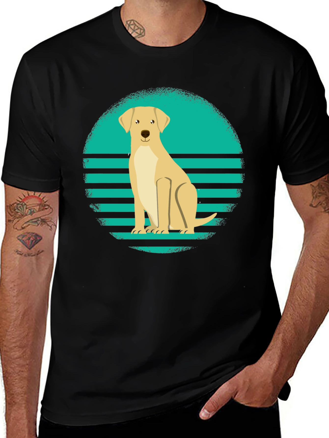 Labrador Retriever Sunset T-Shirt
