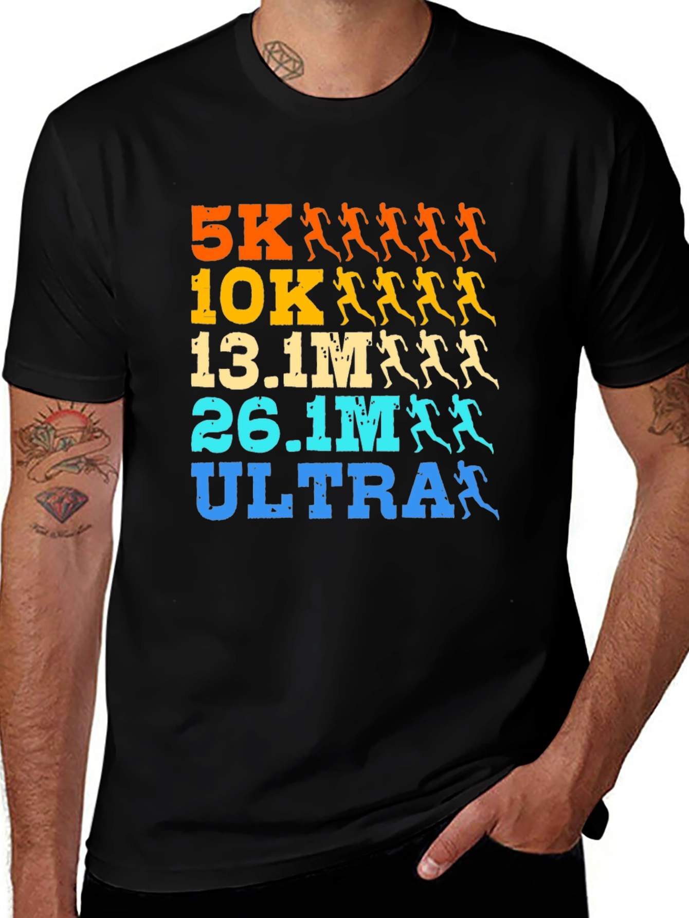 Runner Distances Graphic Tee - 5k to Ultra