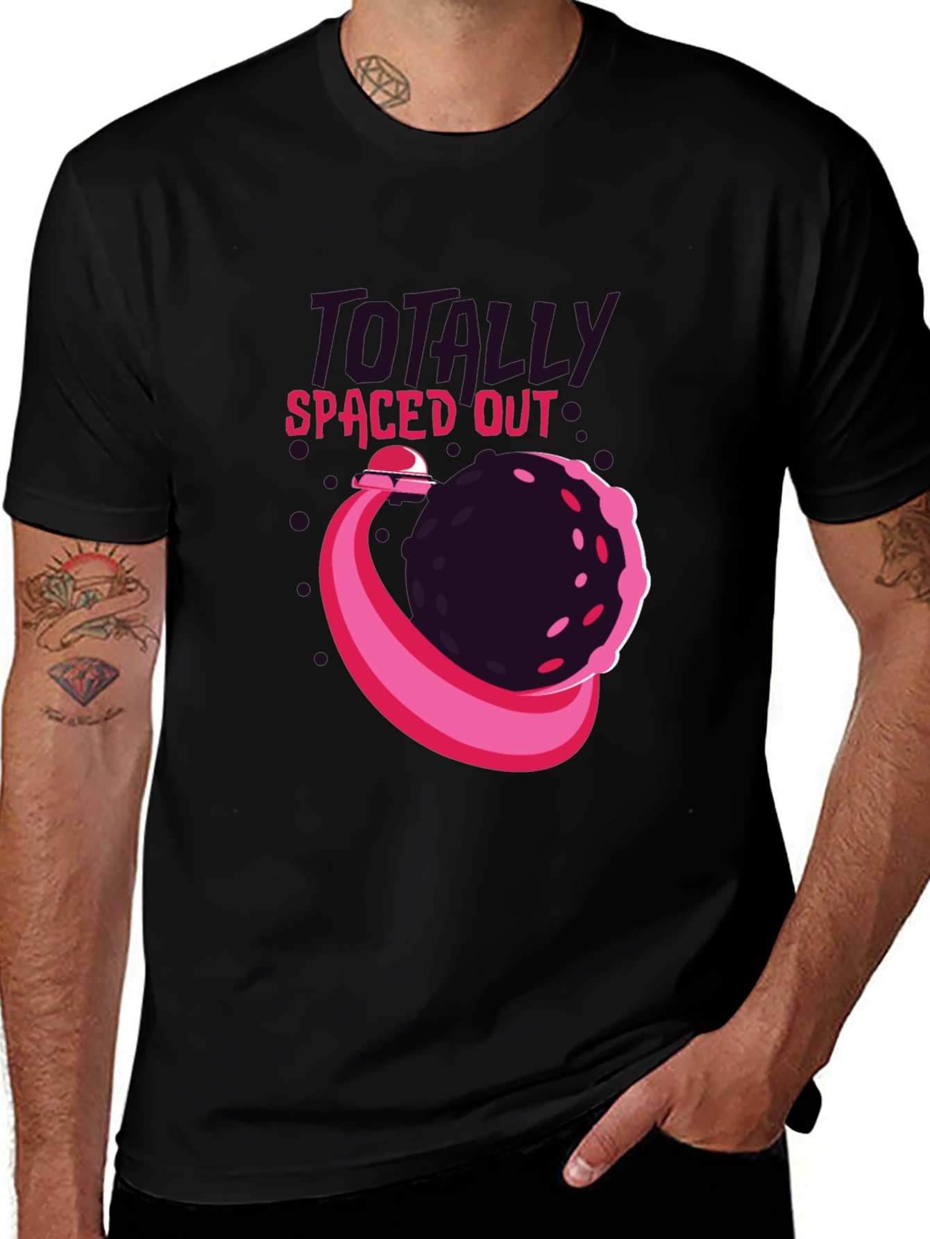 Variant 2 of Totally Spaced Out T-Shirt - Unique Graphic Tee
