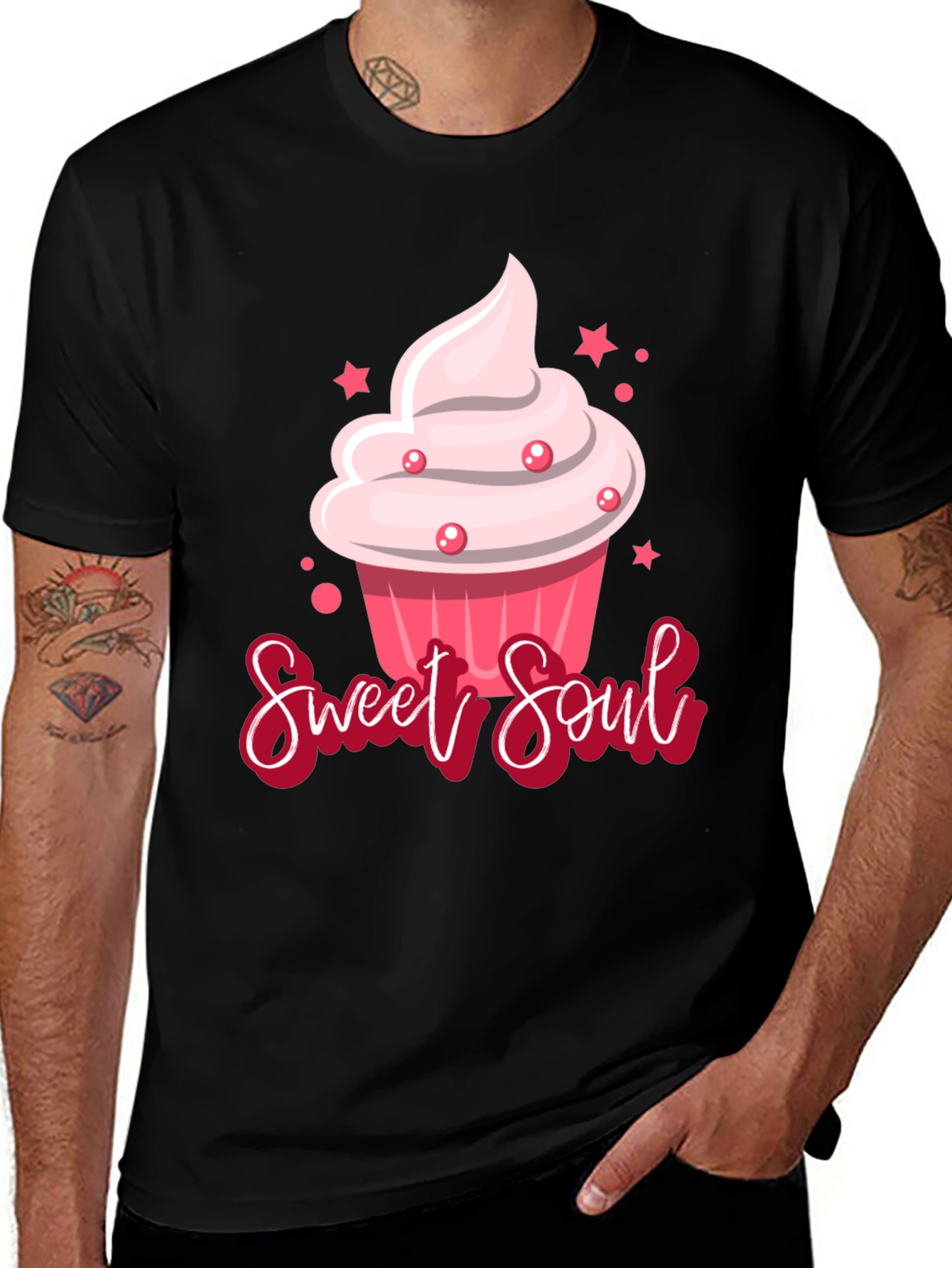 Variant 30 of Sweet Soul Cupcake Graphic T-Shirt
