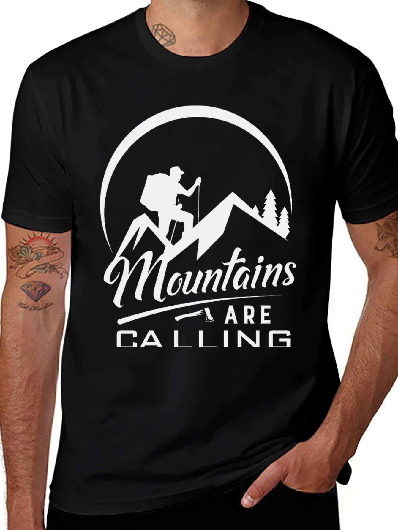 Variant 16 of Mountains are Calling T-Shirt