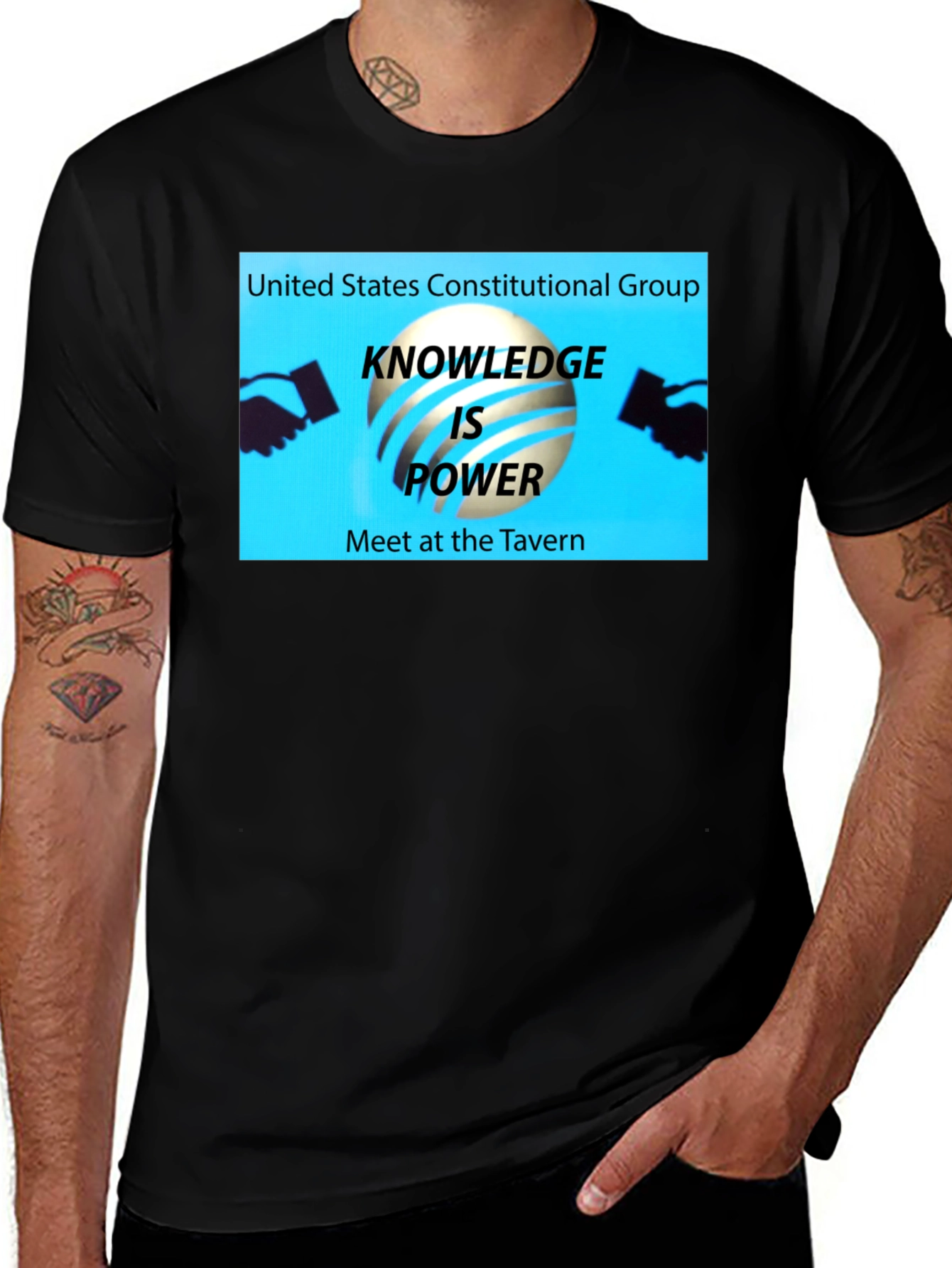 Variant 10 of Knowledge is Power T-Shirt