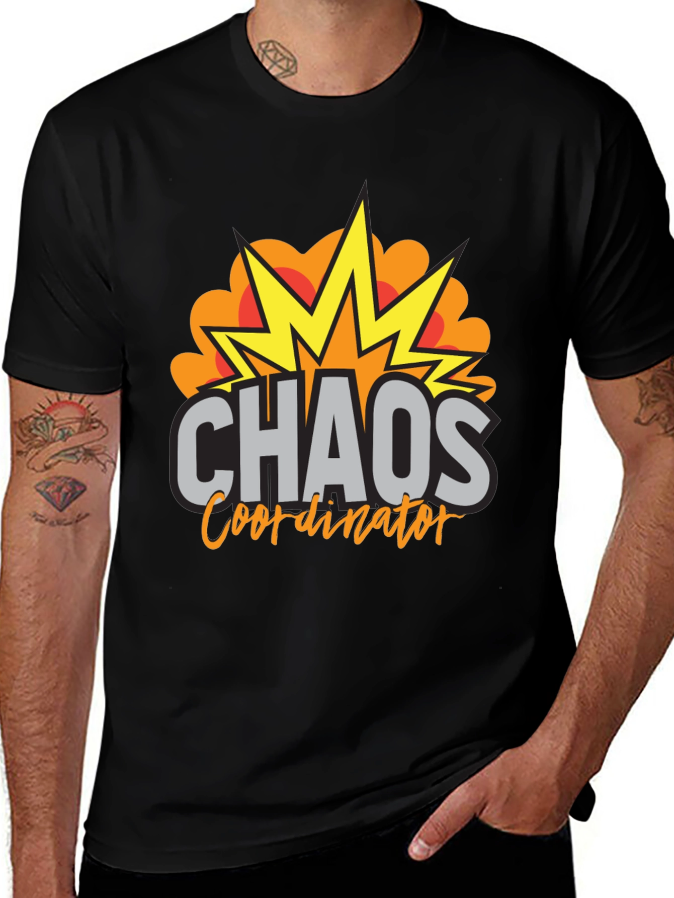 Variant 13 of Chaos Coordinator T-Shirt - Funny Graphic Tee
