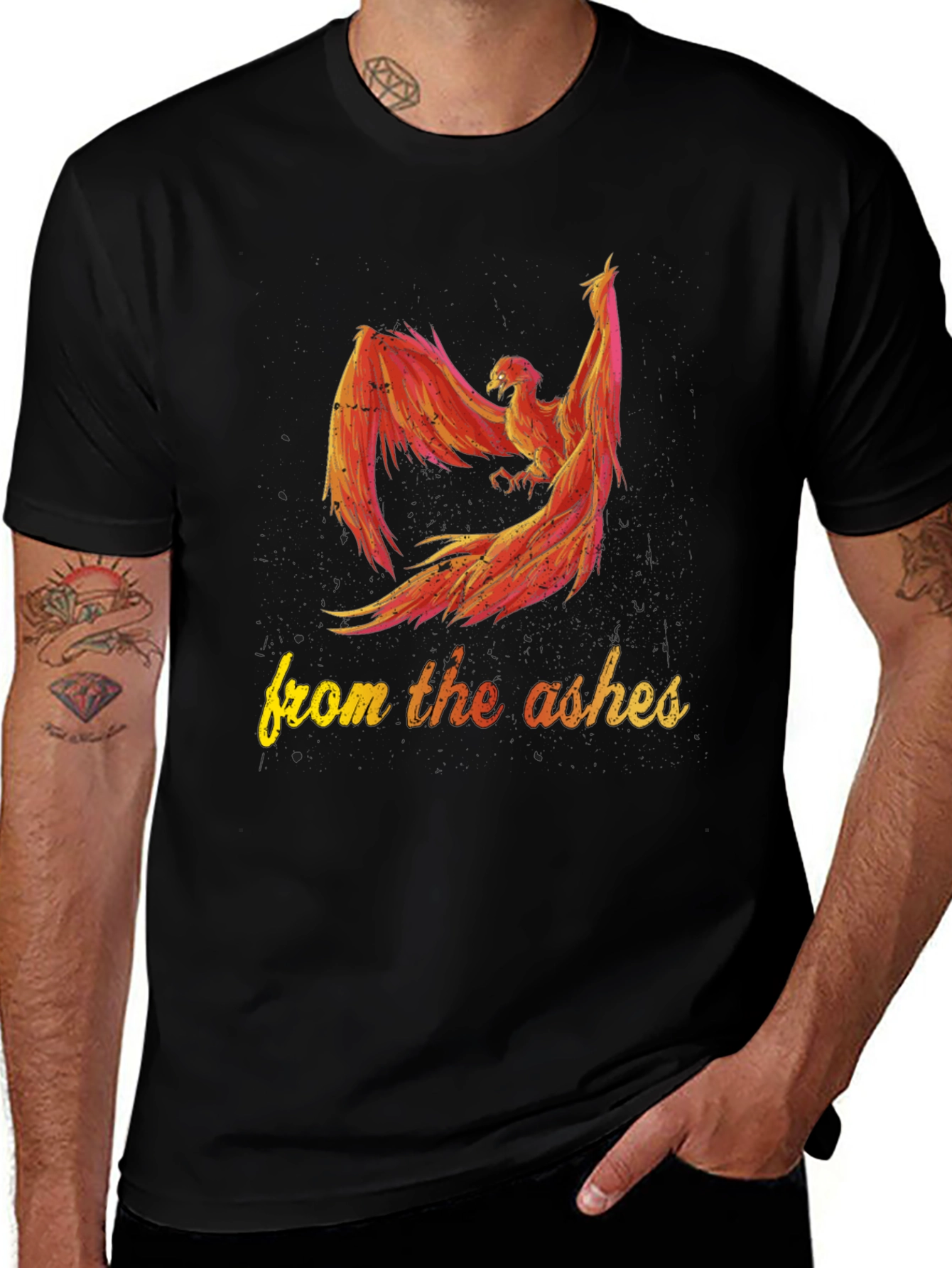 Variant 4 of Phoenix From The Ashes Graphic Tee
