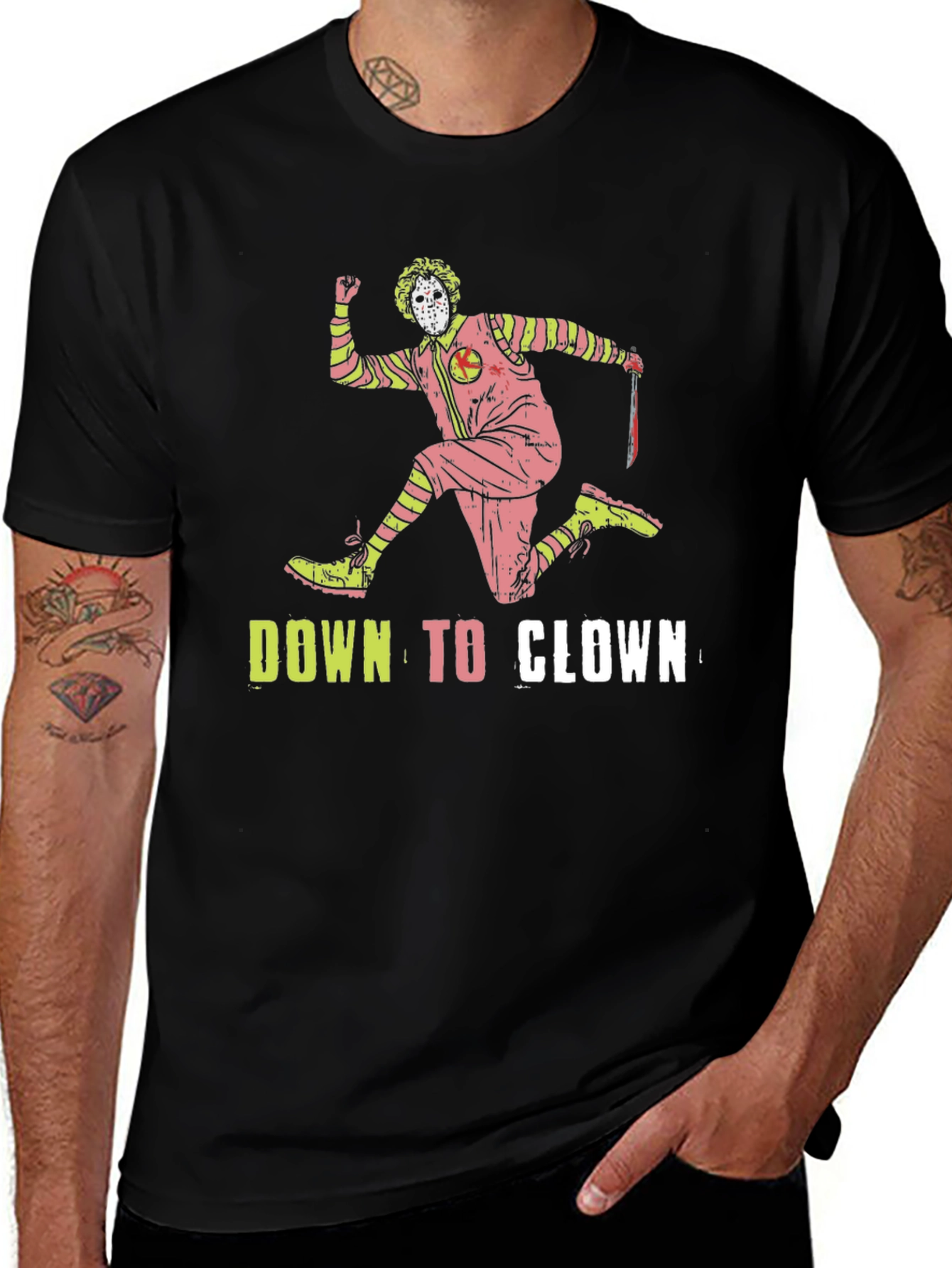 Variant 10 of Down to Clown Graphic T-Shirt