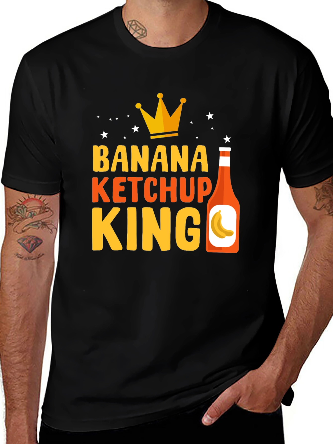 Banana Ketchup King Graphic T-Shirt
