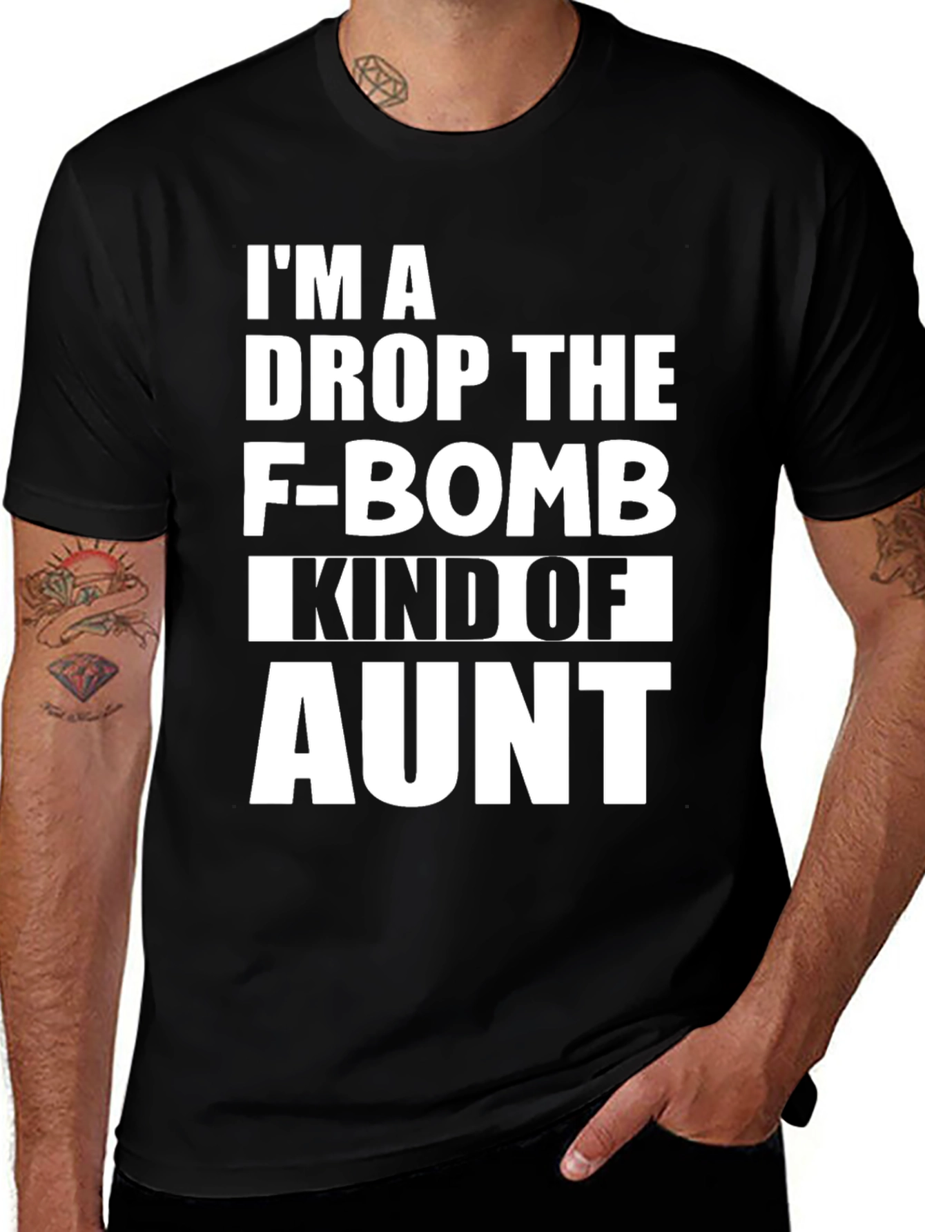 Variant 12 of Drop the F-Bomb Aunt Tee