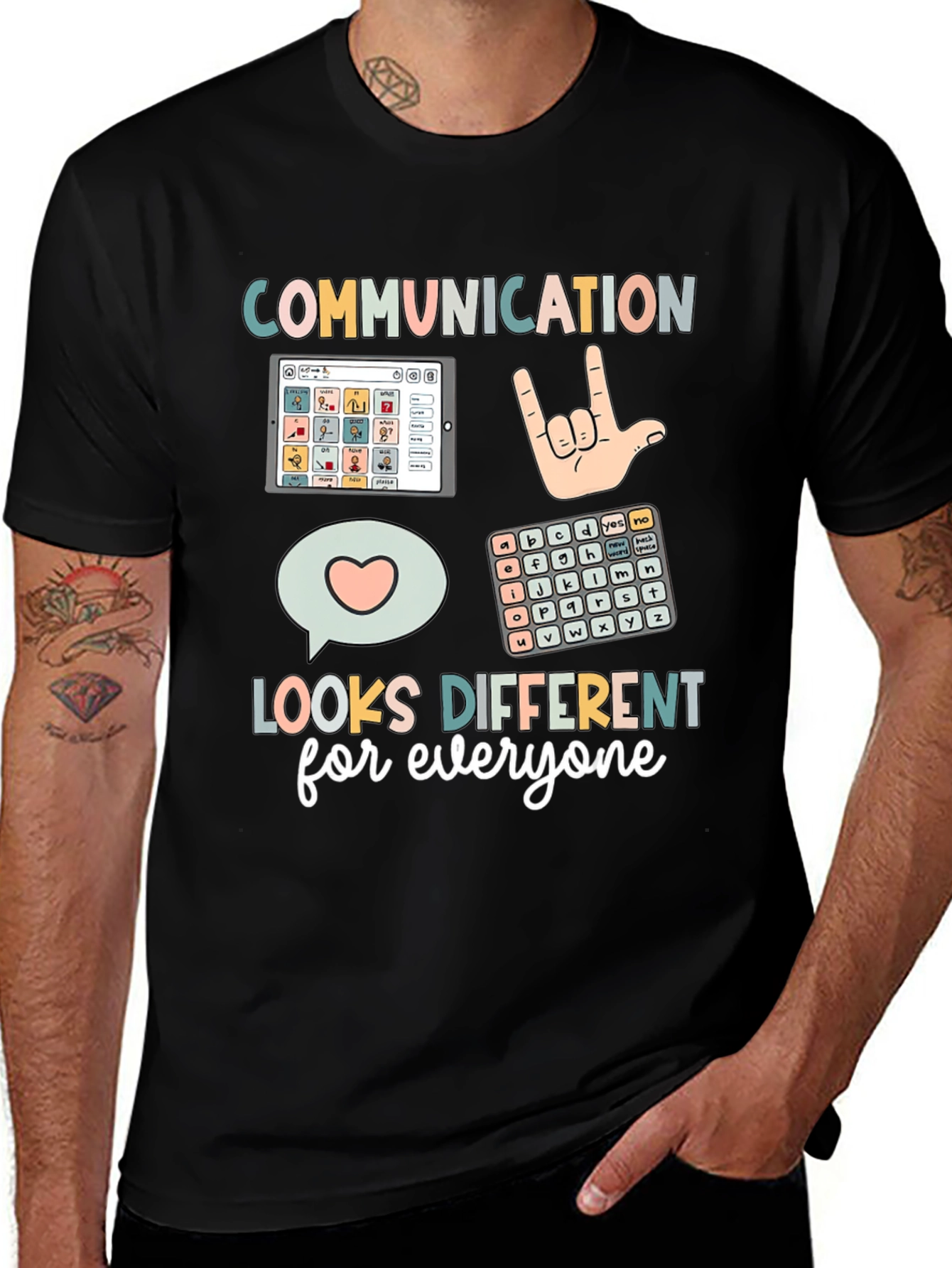 Communication Looks Different T-Shirt