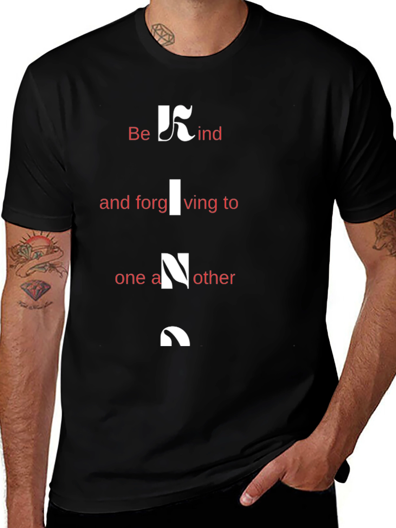 Variant 4 of Be Kind Graphic T-Shirt