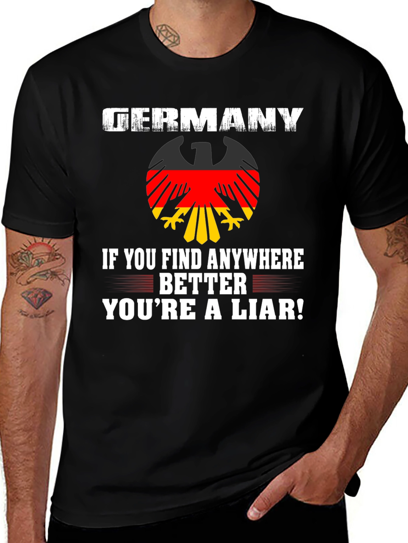Germany Flag Eagle T-Shirt
