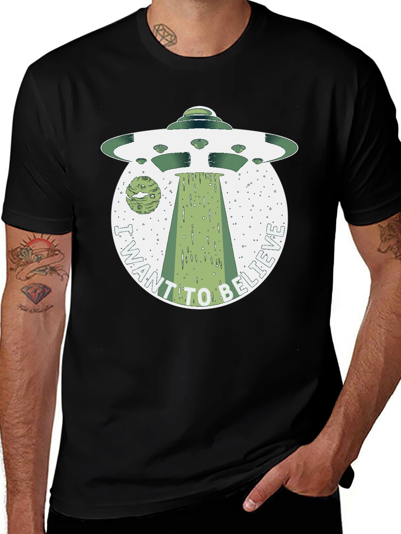 I Want to Believe UFO T-Shirt