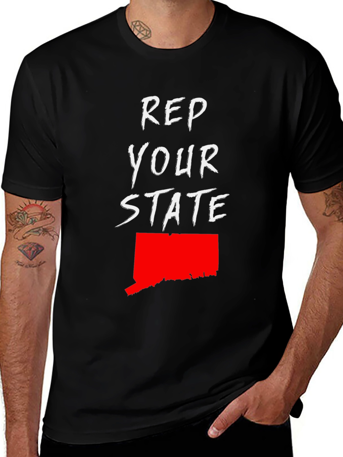 Rep Your State T-Shirt - Connecticut Pride