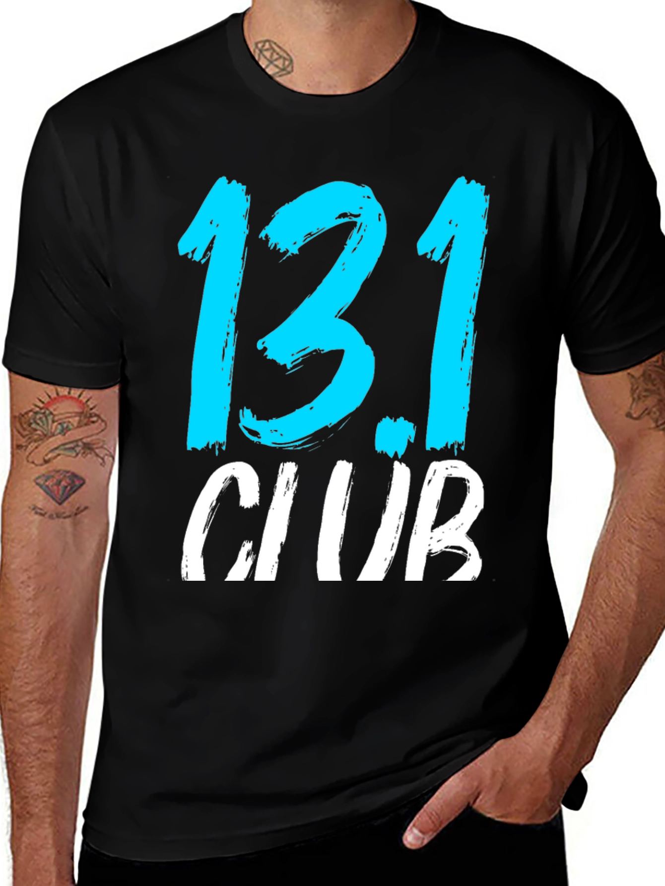 Variant 16 of 13.1 Club Running T-Shirt - Black