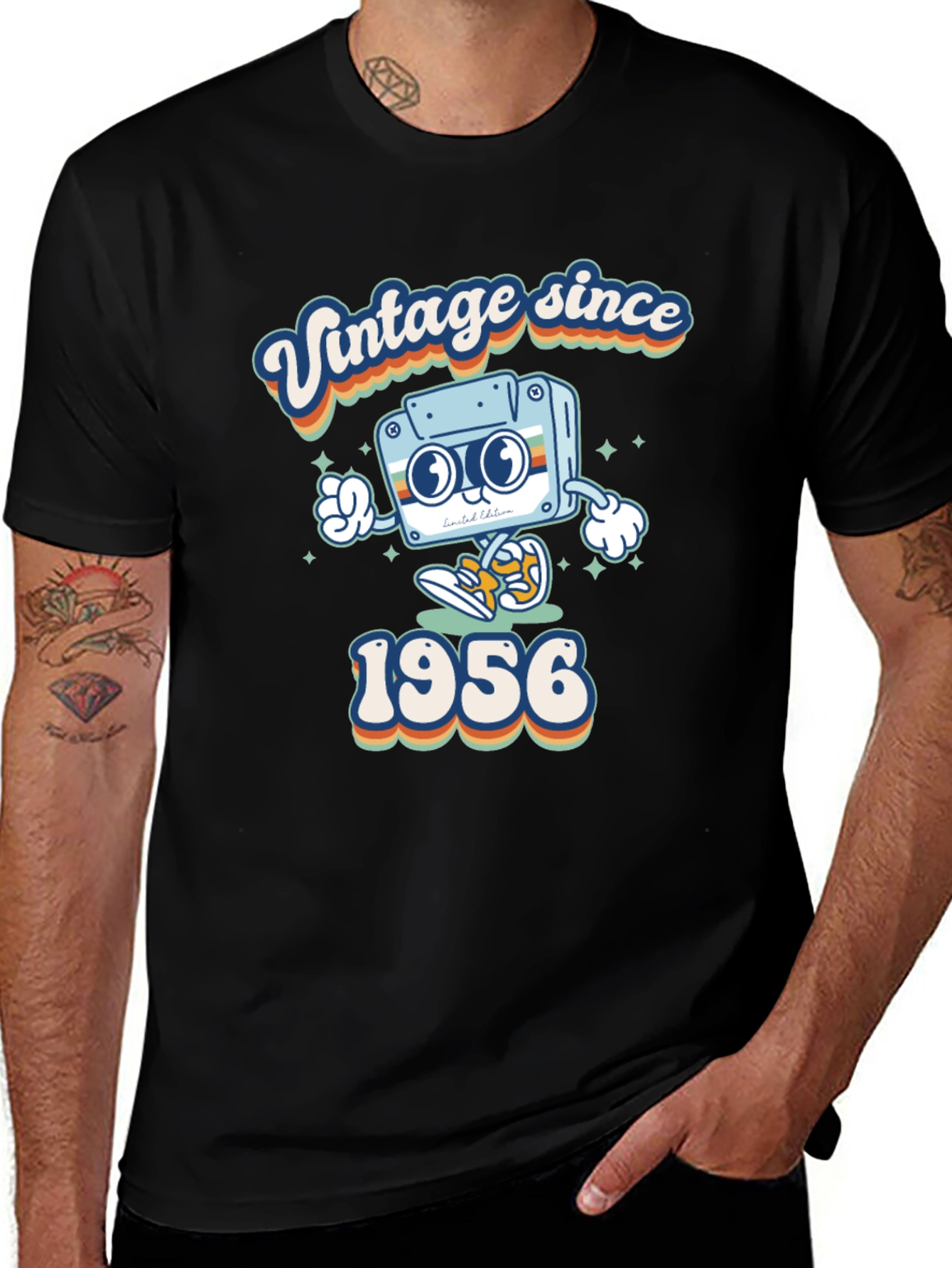 Variant 25 of Vintage Since 1956 Graphic T-Shirt