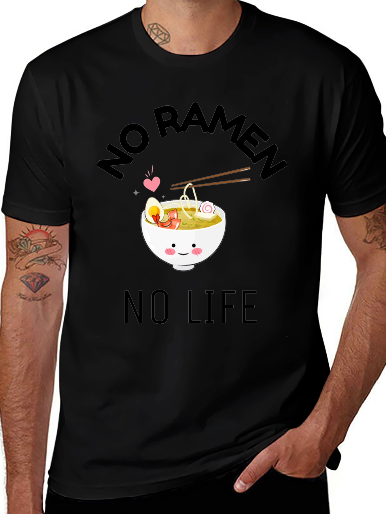 Variant 24 of No Ramen No Life Graphic T-Shirt
