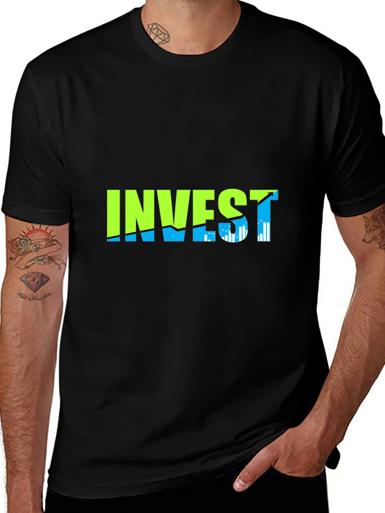 Invest T-Shirt - Stylish Graphic Tee