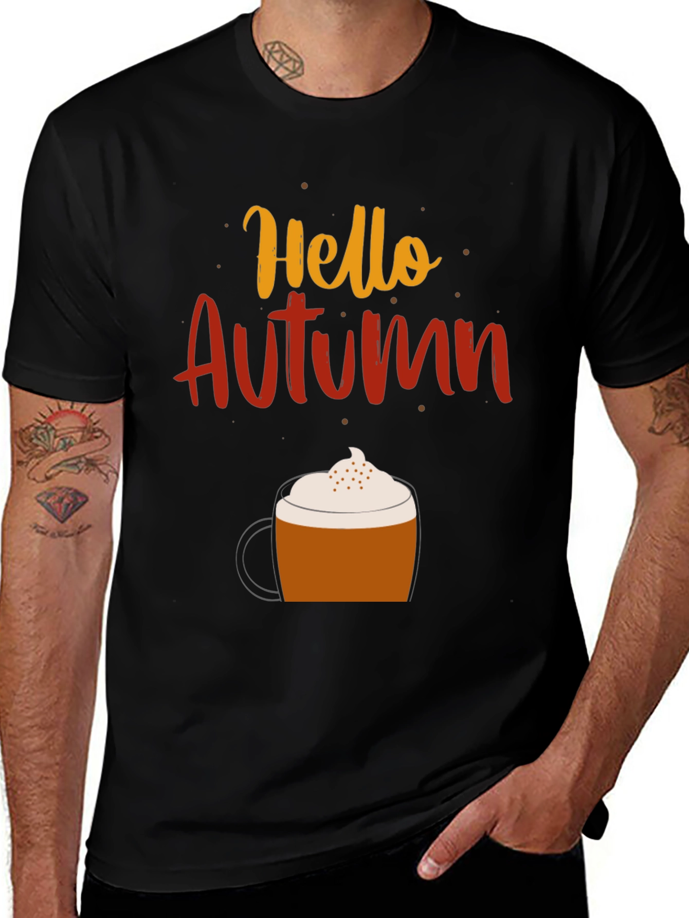 Hello Autumn Coffee T-Shirt