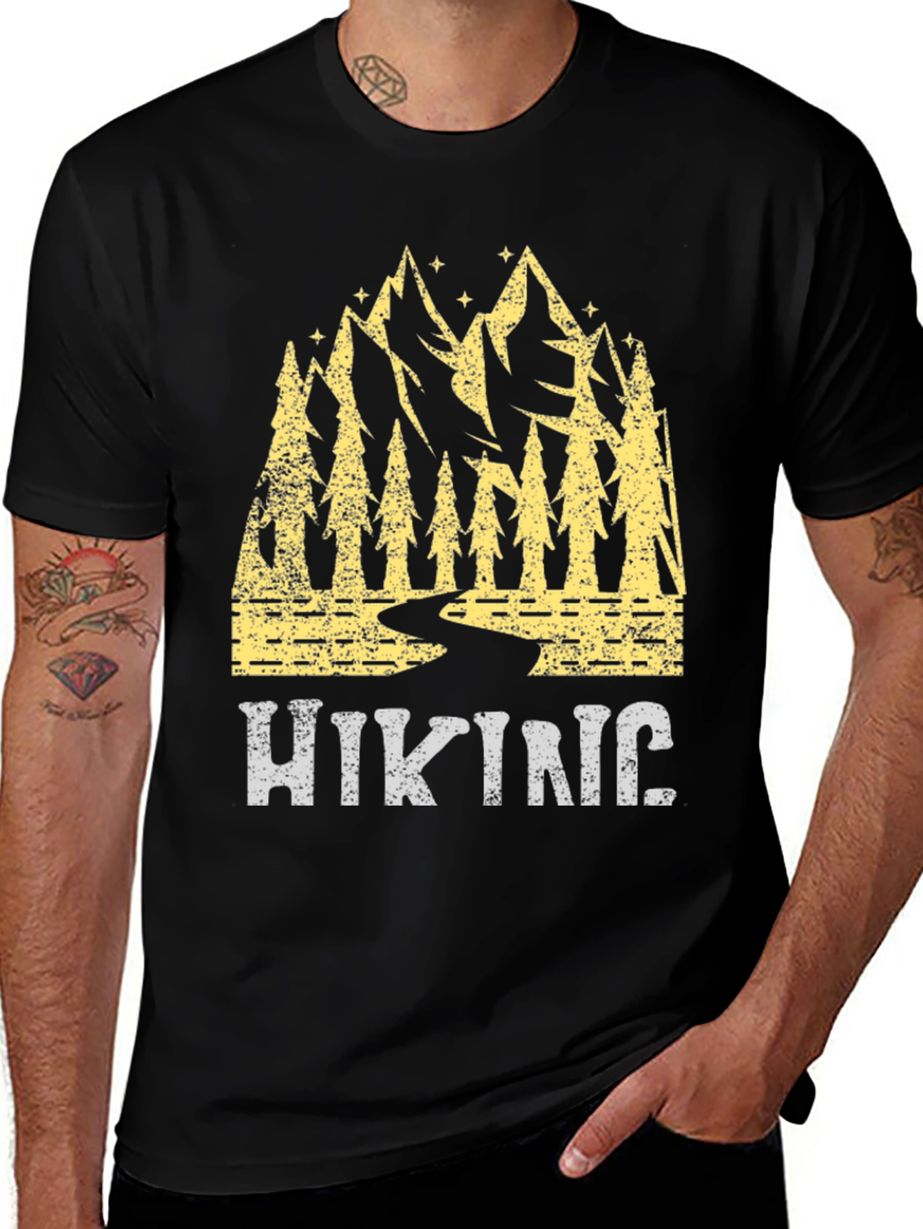 Hiking Adventure Tee - Nature & Outdoor Graphic