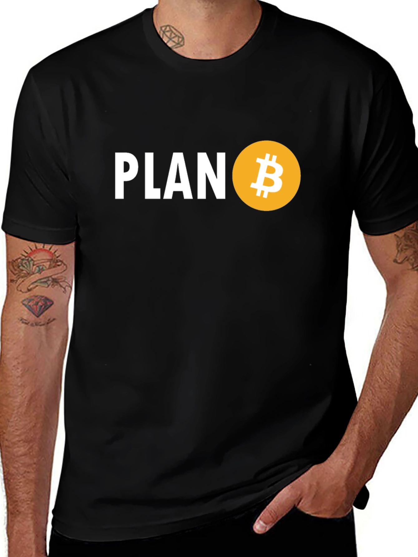 Plan B Bitcoin T-Shirt - Crypto HODL Tee