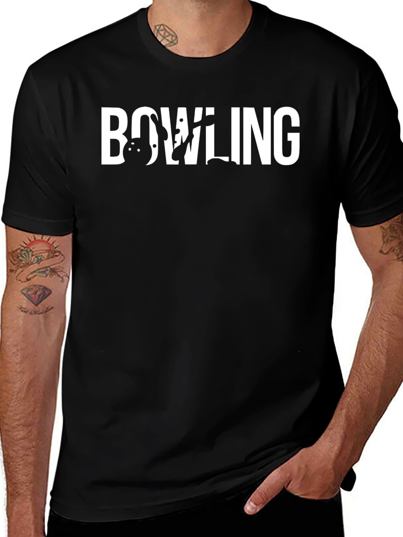 Variant 9 of Bowling T-Shirt - Novelty Sportswear