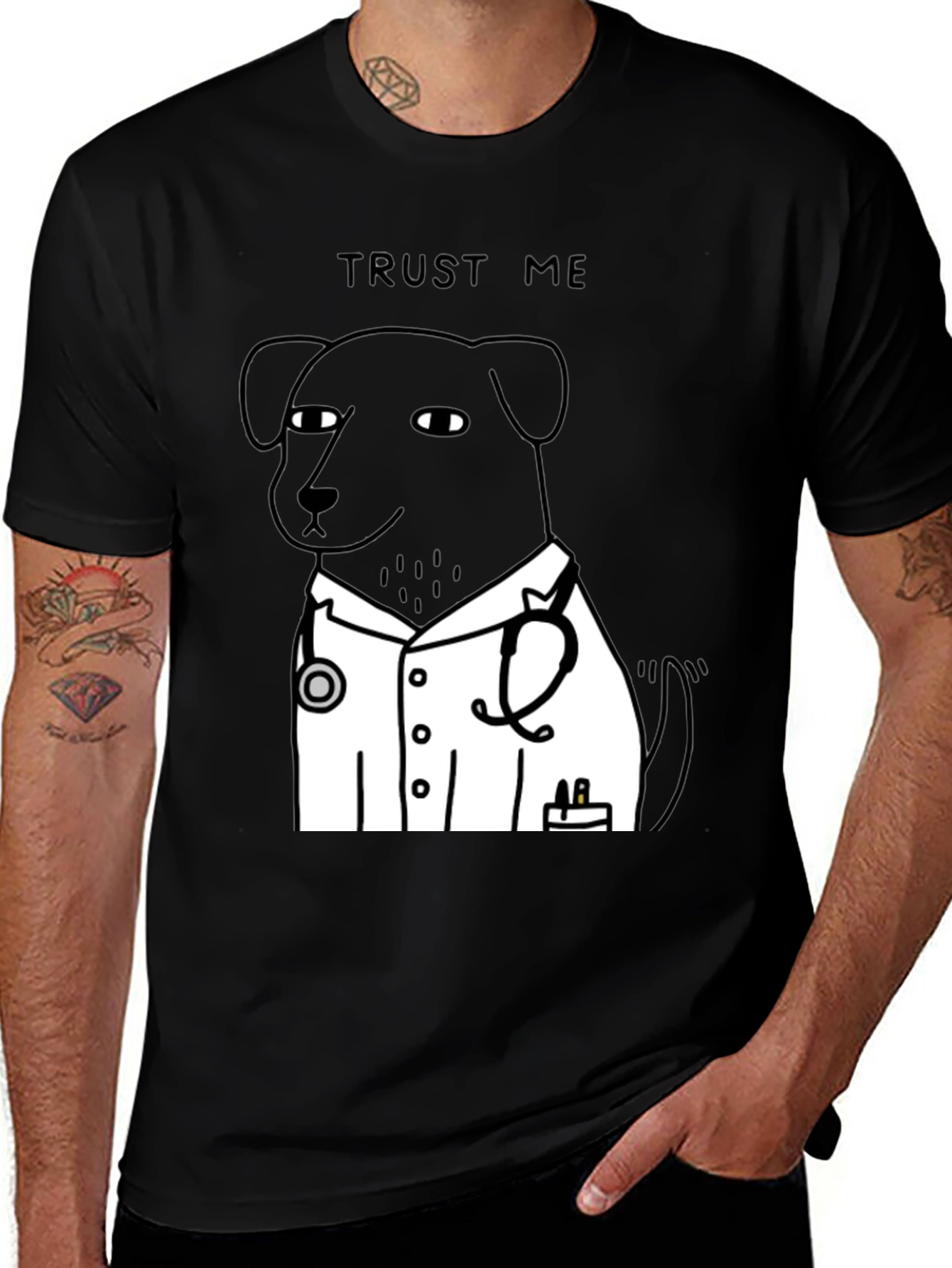 Variant 7 of Trust Me Dog Doctor T-Shirt