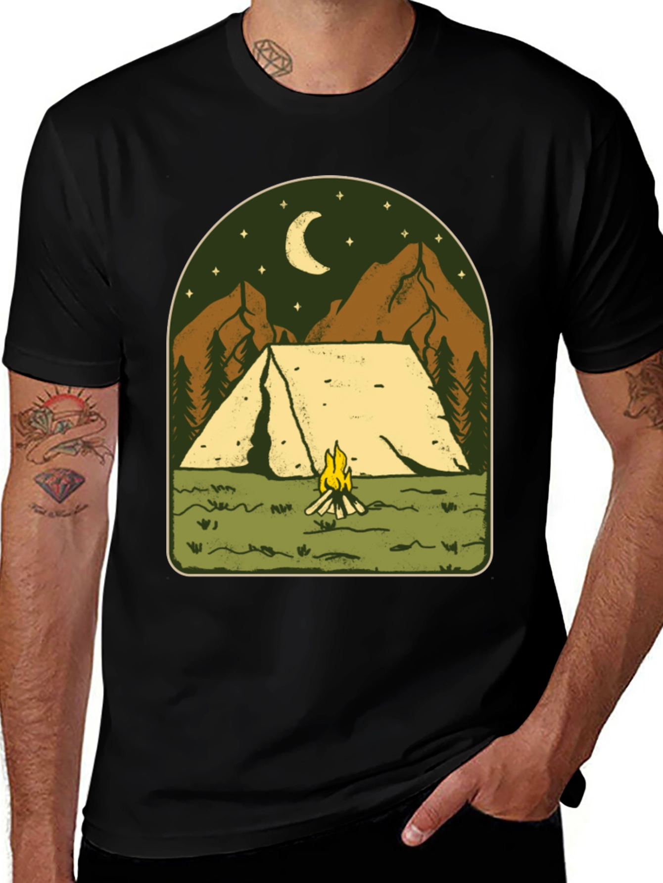 Variant 24 of Camping Adventure Graphic T-Shirt