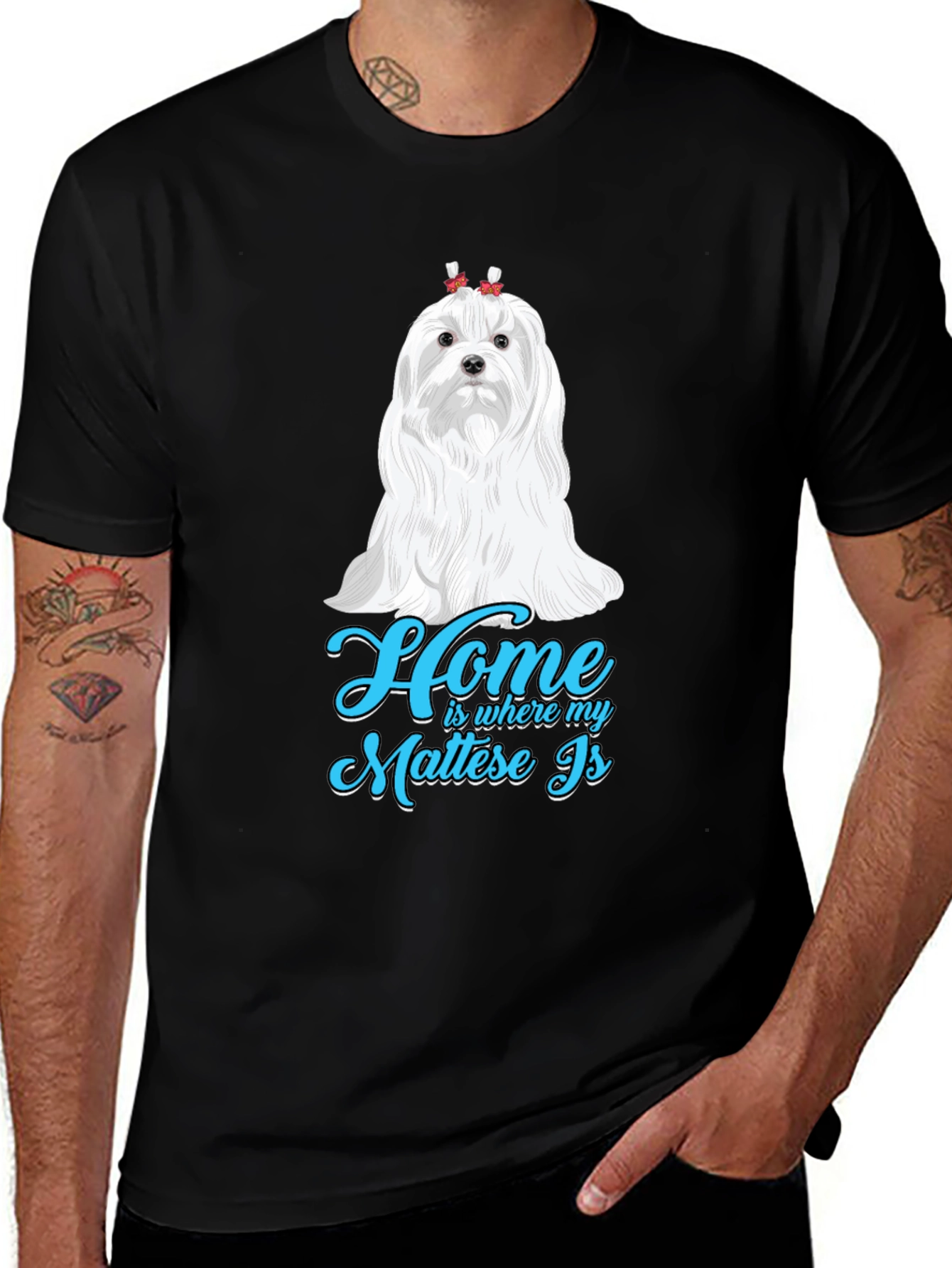 Home is Where My Maltese Is T-Shirt