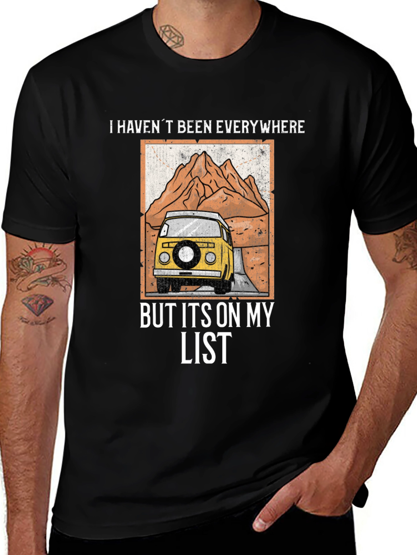 Variant 22 of Travel Adventure T-Shirt - "On My List"