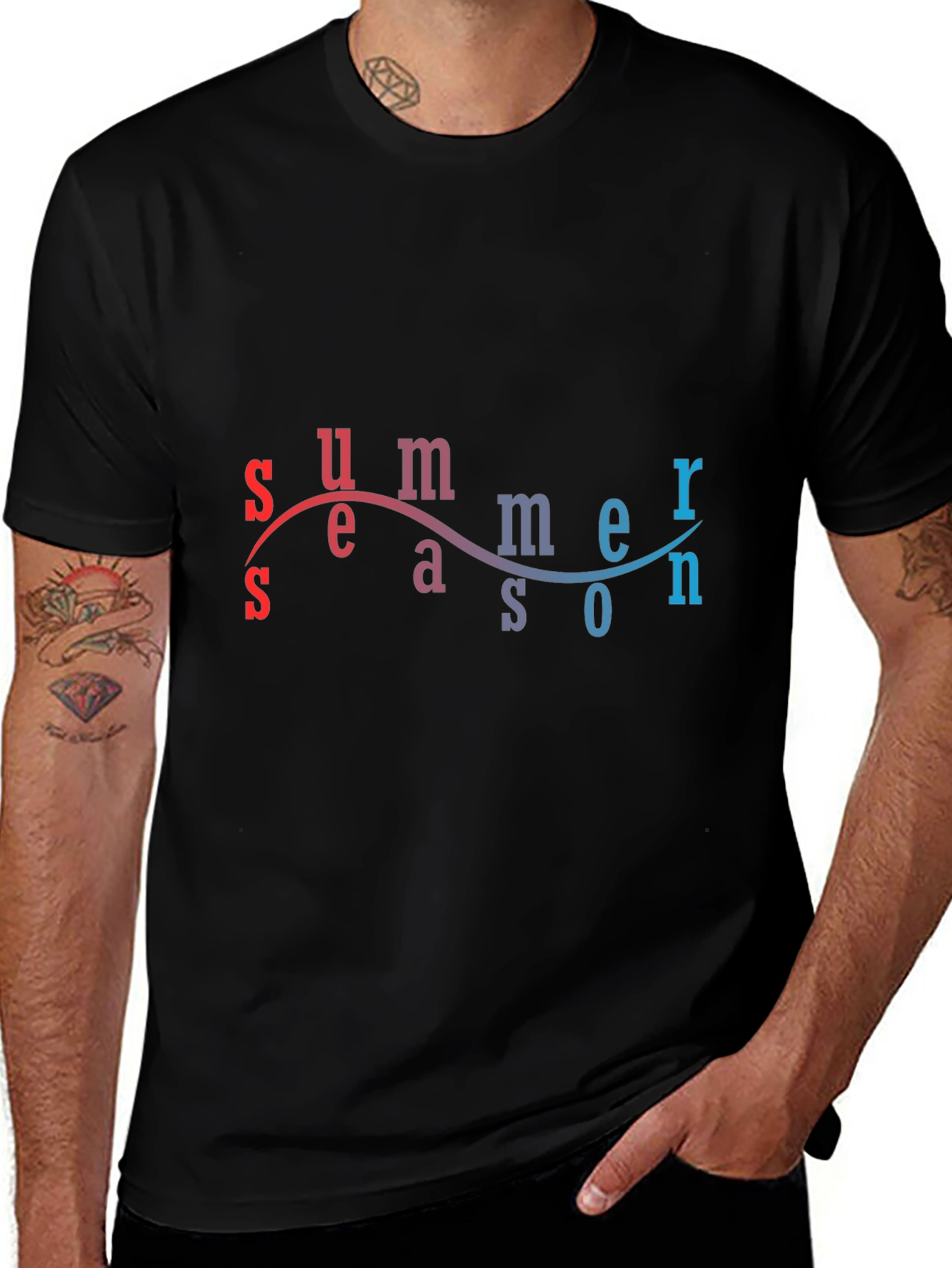 Variant 29 of Summer Season Graphic T-Shirt